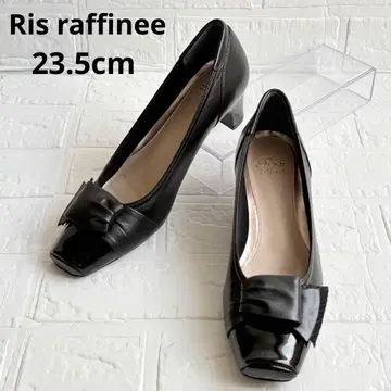 리즈라피네 펌프스 리본 포함 스퀘어토 23.5cm EE