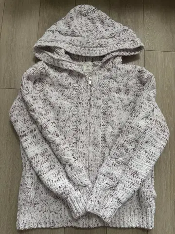 젤라또피케 핑크색 수플레 네프 후드티