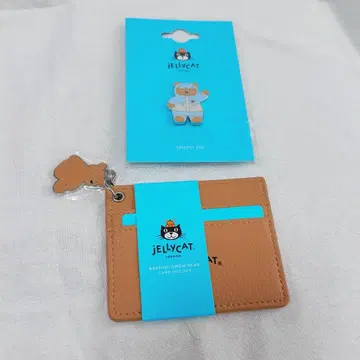 제리캣 jellycat 핀 배지 카드 케이스