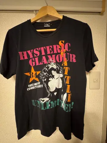 HYSTERIC GLAMOUR 그래픽 T셔츠 L 사이즈