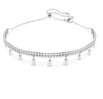 새상품 스와로브스키 아리아나 콜라보 목걸이 초커 펄