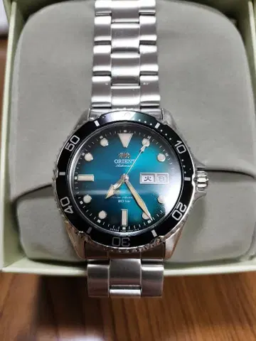 ORIENT 자동 와인딩 손목시계 RN-AA08-11E