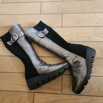 마크스링 부츠 천연 가죽 23.5cm