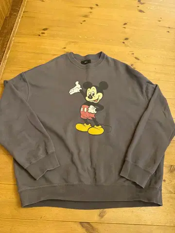 WCJ 미키 BIG SWEAT