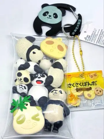 [팬더 범벅] 꽉꽉 채운 가챠 파우치 후치야스미 작 사각팬더