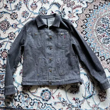 다크 그레이 블랙 데님 자켓