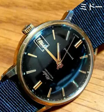 미도 멀티포트 파워윈도우 블랙 미러 다이얼 AT 남성용 시계