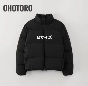 OHOTORO 헤리티지 덕 다운 다운 블랙 M