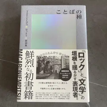 코토바노 타네 핫토리 수량 한정 Amazon 한정 표지 디자인 초판