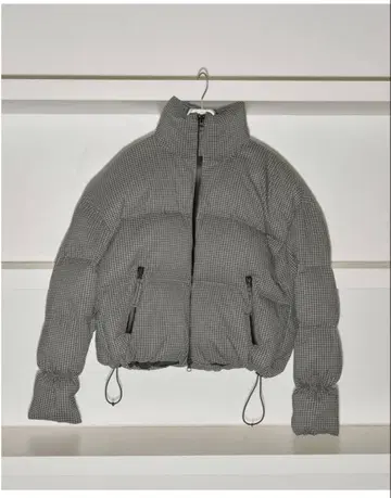 미사용 새상품 todayful 체크 다운 자켓 38