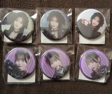 마나베 나기사 탄생 기념 스키복권 캔뱃지 세트 6개