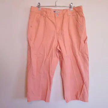 Faded Glory 오렌지 캐주얼 팬츠 여성용 하프 팬츠