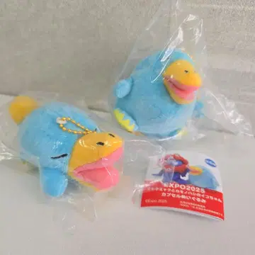 [ 새상품 ] EXPO2025 캡슐 봉제 인형 이코짱 세트