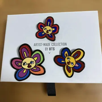 BTS V 아티스트 메이드 브로치 세트