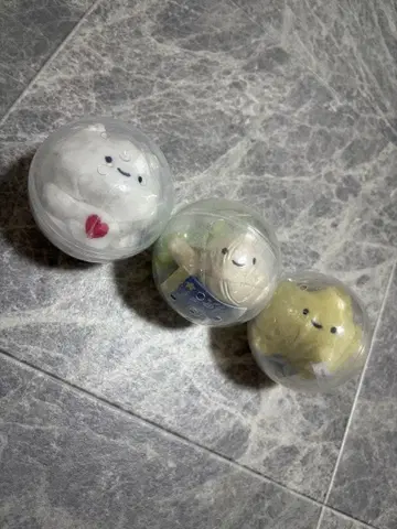 닛코리-노 바다의 동료들 봉제 인형 가챠가챠 마스코트 (3개 세트)