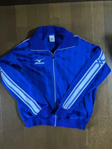 MIZUNO 미즈노 런버드 저지 스포츠 웨어 블루 XO