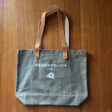DEAN & DELUCA 토트백 올리브 그린 L