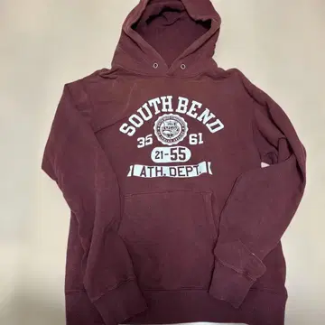 챔피온 후드티 L 버건디