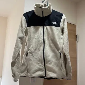 THE NORTH FACE 플리스 자켓 L 베이지/블랙