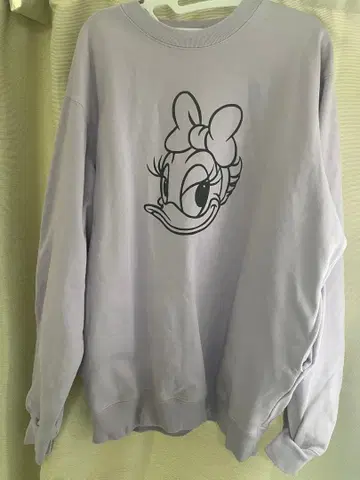 데이지 프린트 맨투맨 F 사이즈 WCJ