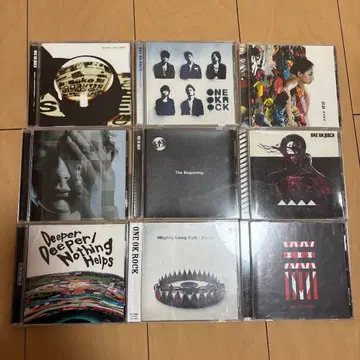 ONE OK ROCK 원오크록 CD 묶음 판매 9장 세트