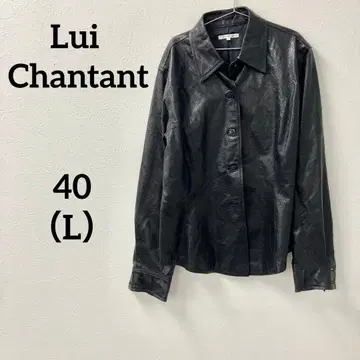 Lui Chantant 인조 가죽 자켓 40