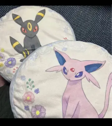 리버서블 쿠션 에브이 블래키 부스터 포켓몬