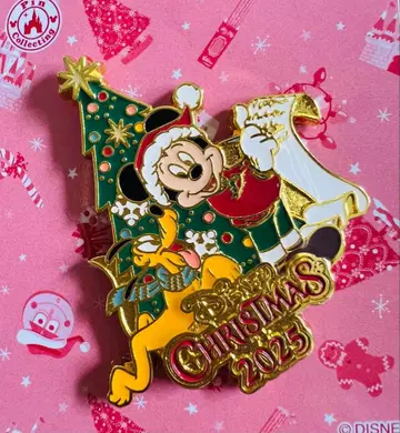 Disney Christmas 2025 핀 배지