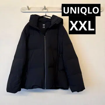 UNIQLO 심리스 다운 블랙 XXL