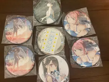 칸토쿠 캔뱃지 7개 세트 시크릿