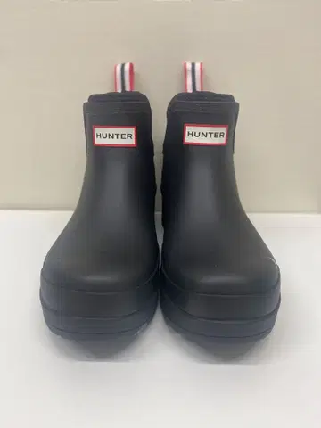 HUNTER 블랙 숏부츠