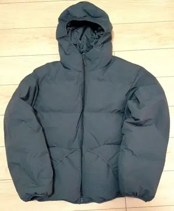 25년 최신 GU 웜 패딩 퀼팅 후드티 XL 올리브