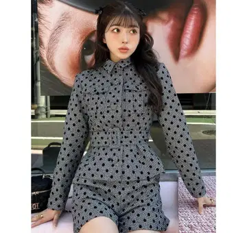 Darich 플로키 도트 셋업