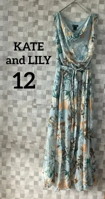 KATE and LILY 플로럴 맥시 드레스 12