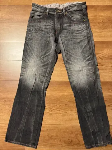 EDWIN 503 블루 트립 스트레이트 데님 32