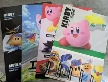 커비 훼미리마트 클리어 파일