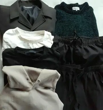 테일러드 자켓&팬츠&상의 7점 묶음 판매