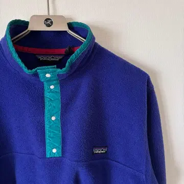 초기형! 주머니 없음! L! 88년산 파타고니아 신틸라 스냅 T USA