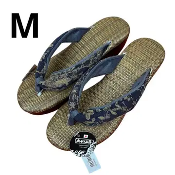 새상품 야마토 공방 힐 샌들 M 사이즈 2016 셋타 네이비