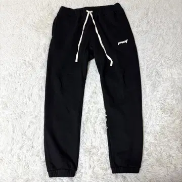 새상품급 PVOT 맨투맨 조거 팬츠 XL 블랙