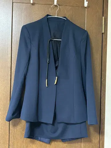 대세일 네이비 3L 수트 자켓 스커트 세트