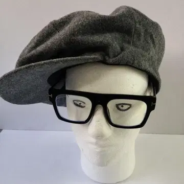 그레이 울 헌팅 캡 뉴욕 햇 빅 애플