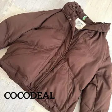 COCODEAL 다운 자켓 브라운