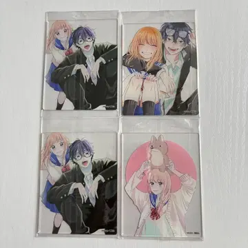 안경, 가끔, 양키군 아크릴 플레이트 4장 세트