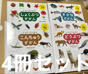 5012TM 스스로 읽는 물고기, 동물, 식물 등 4권 세트