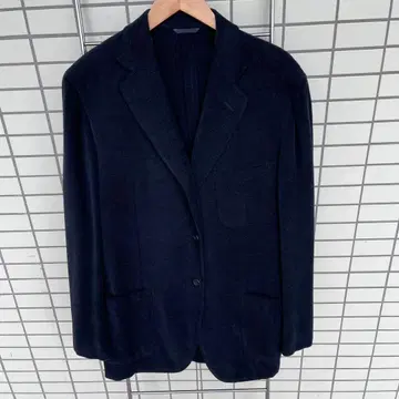 SHIPS 두꺼운 원단 서지 패턴 다크 네이비 자켓