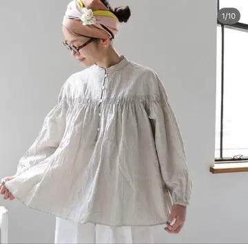 maillot 마이요 개더 셔츠