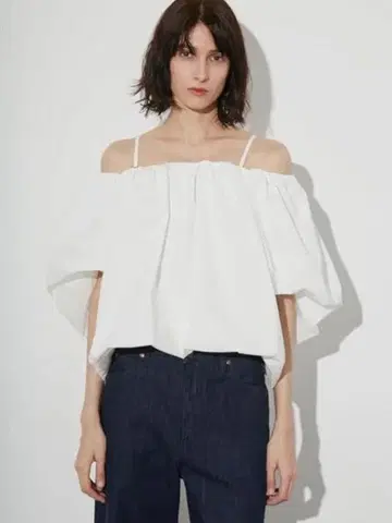 [ 새상품급 ] 스타일링/ 오프숄더 퍼프 블라우스 styling/