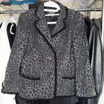 leopard jacket y2k 헤이세이 그런지 archive