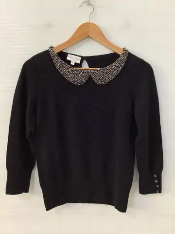 11.18 A71P 로라 애슐리 니트 티셔츠 비즈 M